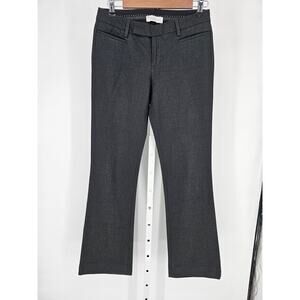 Gap Modern Boot Women's Black Slim Mid Rise Pockets Pant Size 0R